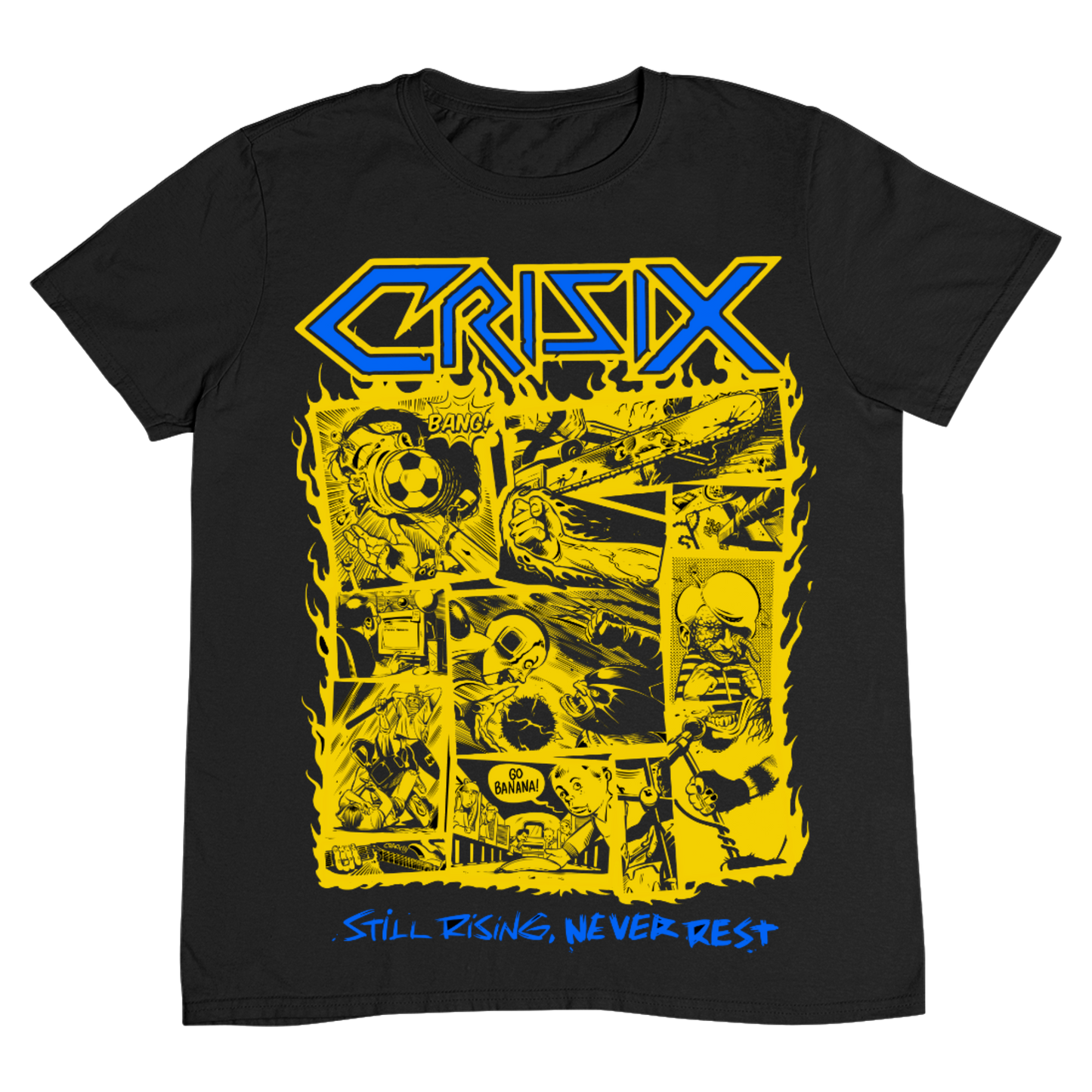 PRE-ORDER Still Rising... Never Rest Black T-shirt