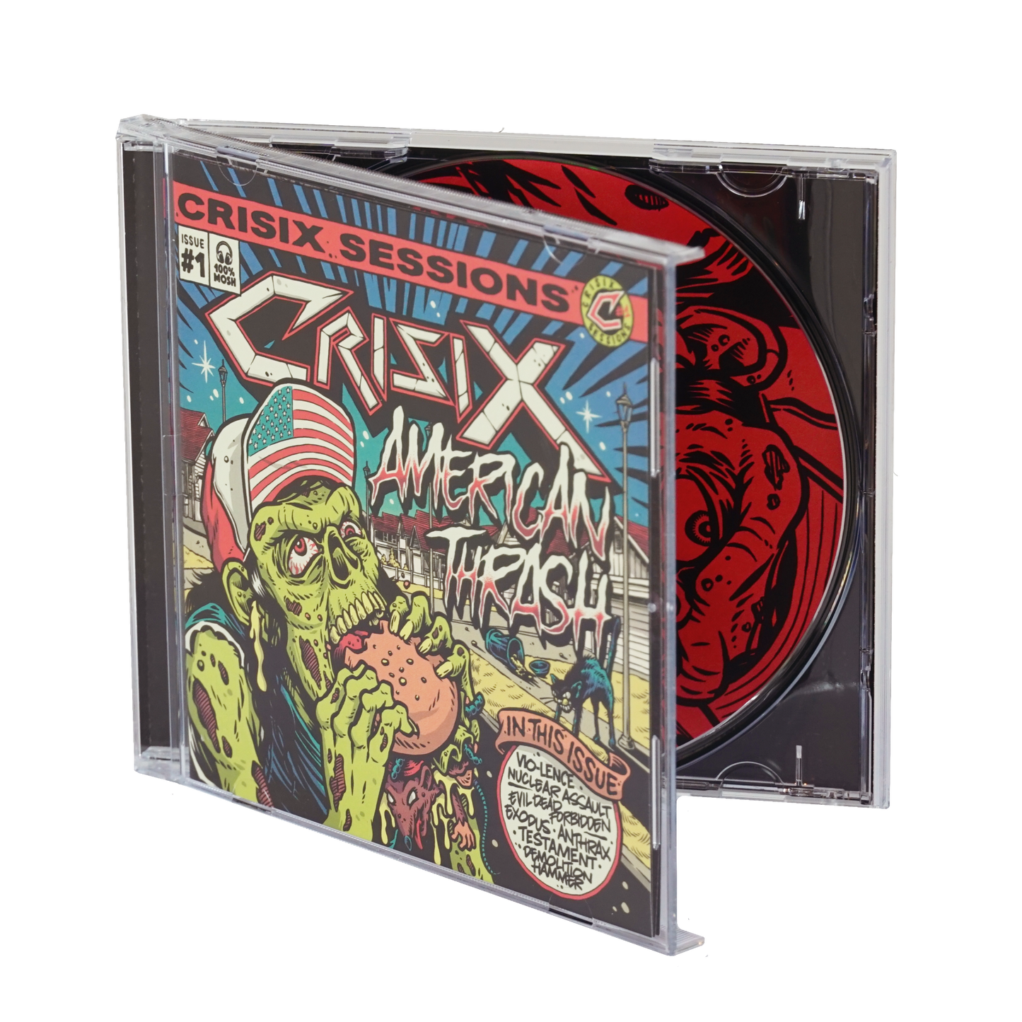 Crisix Sessions #1 American Thrash CD