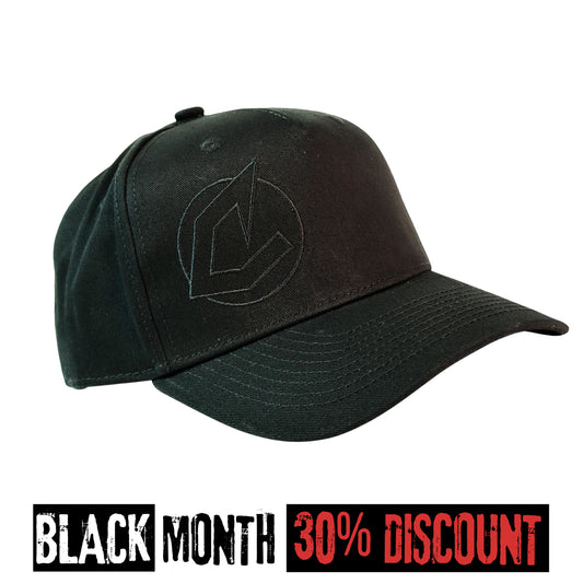 Crisix Logo Black Hyraw Cap