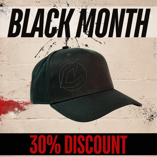 Crisix Logo Black Hyraw Cap