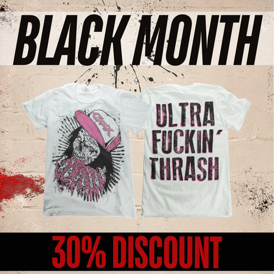 Ultra Thrash Zombie Pink T-Shirt