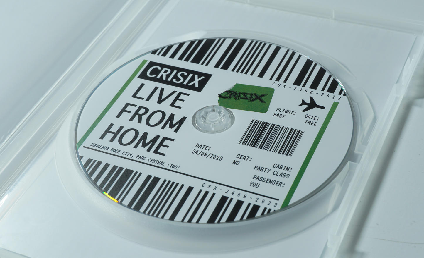 Crisix - Live from Home DVD