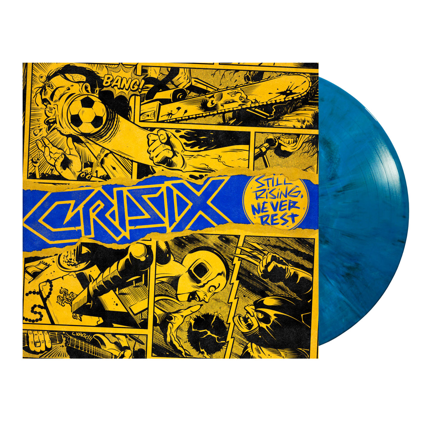Still Rising... Never Rest Blue Vinyl