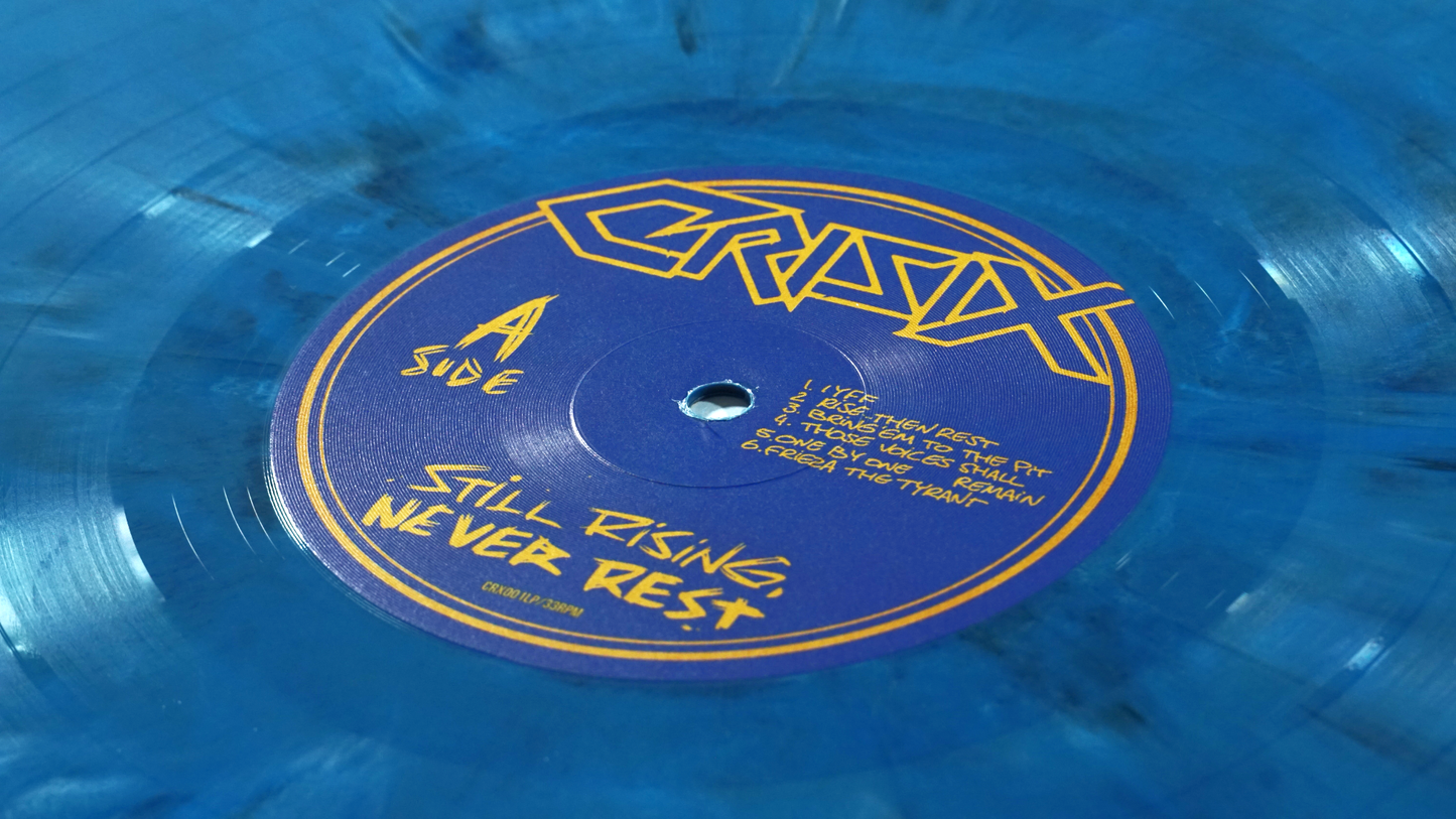 Still Rising... Never Rest Blue Vinyl